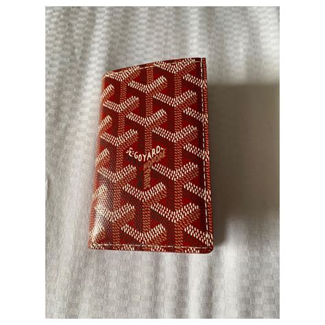 porte carte goyard|porte carte goyard st pierre.